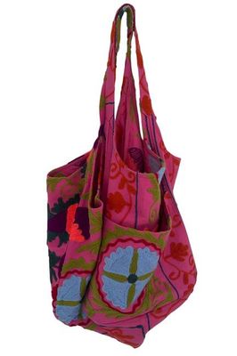 NEU! Zero Waste Suzani Tragetasche Nr. 7