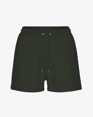 Women Organic Sweatshorts - Hunter Green