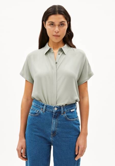 LARISAANA BLOUSE | seagreen