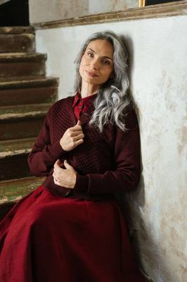 Elaine – Merino Wool Cardigan