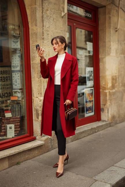 Sabina Cashmere Wool Coat