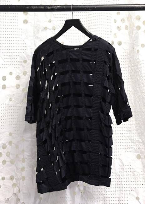 Oversized Airbrake Tee Black