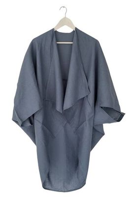 NEW! LINEN Kimono Blue Slate