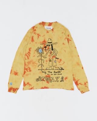 トップス Story mfg L/S T-shirt Story MFG Grateful Longsleeve Tee - Ecru Squash – Goodhood