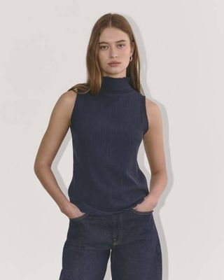 The Crinkle Tank | Navy