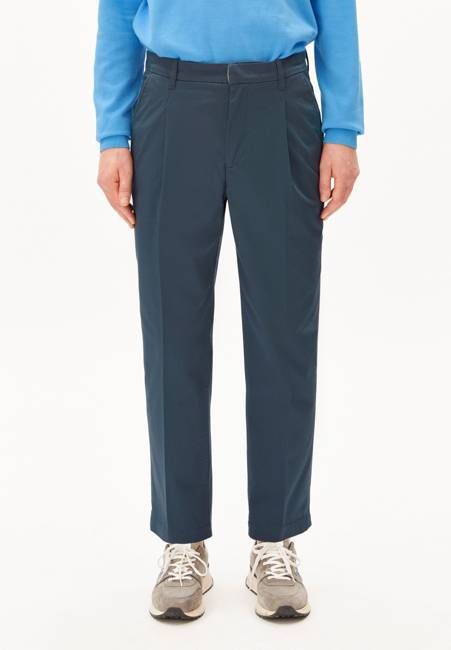 TAAMIR PLEATED CHINOS | moonshadow