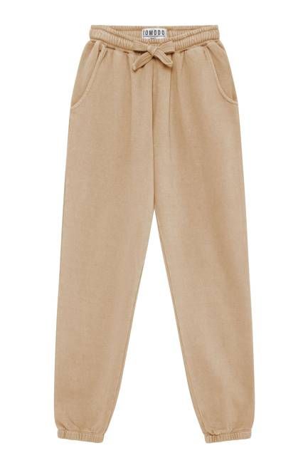 EVIE Organic Cotton Jogger - Croissant