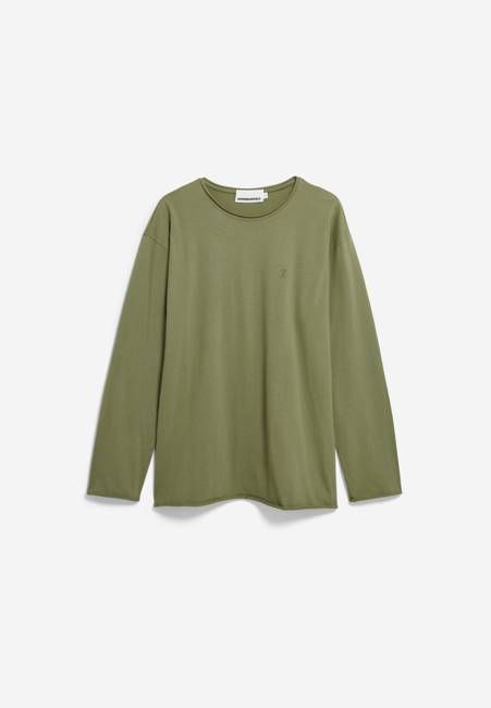 JAAMES LONGSLEEVE BRUSHED | fatigue green