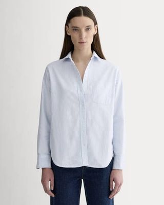 The Must-Have Oxford Shirt | White / Blue