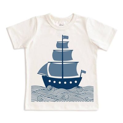Short-Sleeve GRAPHIC Tee - Ship Natural