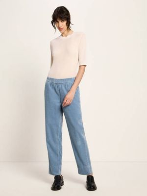 Kord Hose mit Gummizug (GOTS)