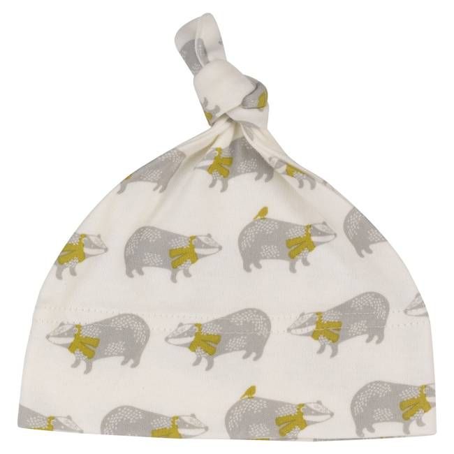 Badger Knotted Hat