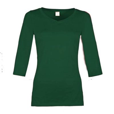 Bio 3/4 Arm- Shirt Winda smaragd (grün) - kaufen