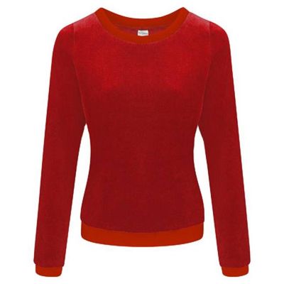 Bio Nicki Pullover Onne dahlie / rot - kaufen