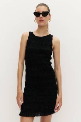 THE LOLA DRESS - ORGANIC COTTON BLACK