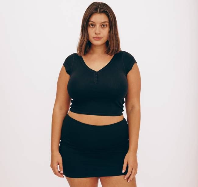 Core Sport Henley V Tee