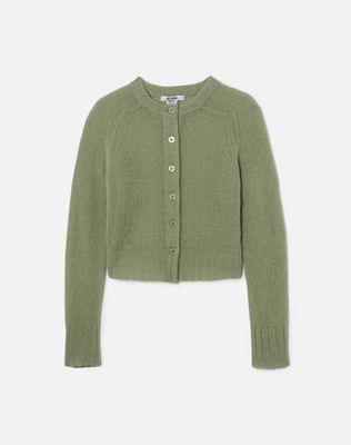 Slim Cashmere Cardigan - Melon