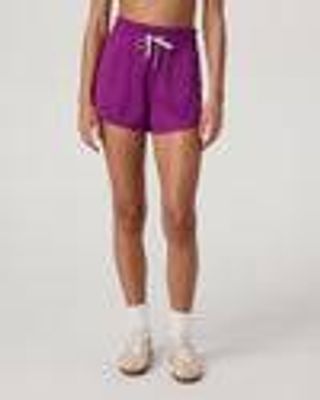 Halo Performance Short 2.0 | Women's Magenta Heather Short | Vuori