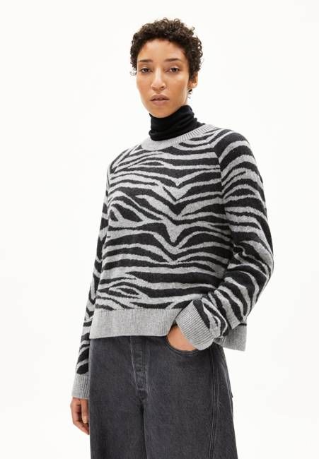 LILIRIAA ZEBRARAA | silver melange-steel melange