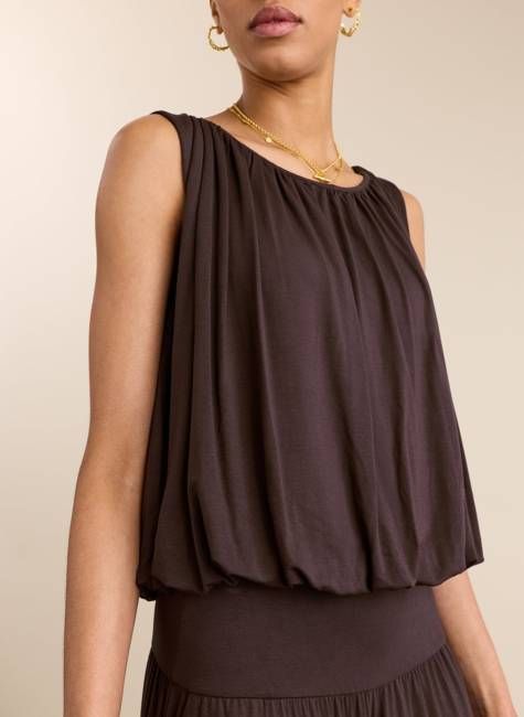 Eddy Bubble Hem Top