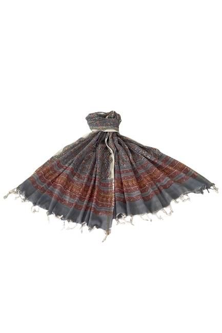 Cotton Blockprint Stole No. 31 Jodhpur Edit
