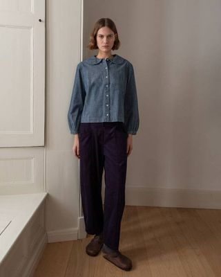 Lorren Barrel Leg Trousers