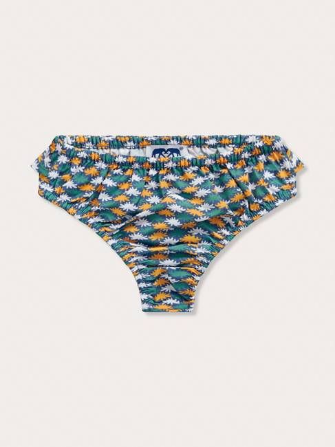 Girls Sea Flowers Calabash Bikini Bottoms