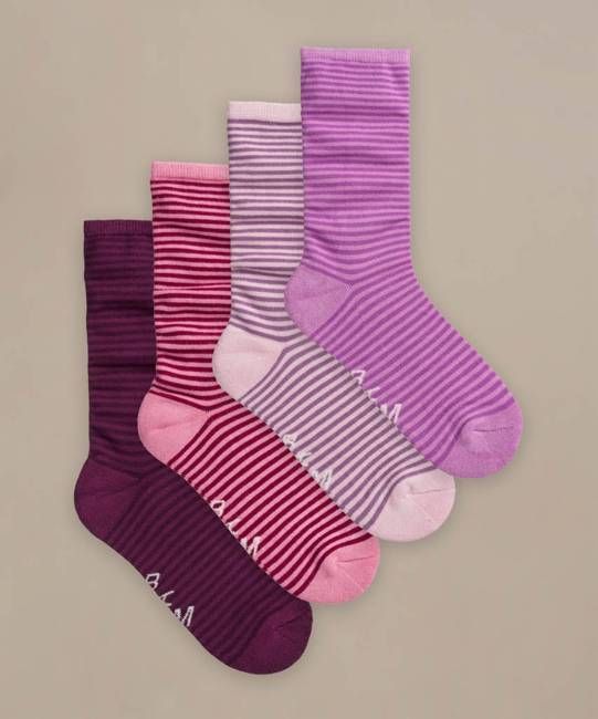 Womens Everyday Socks - 4 Pack -Size 4-7