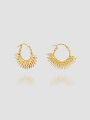 Rachel Jackson Rising Sun Hoop Earrings