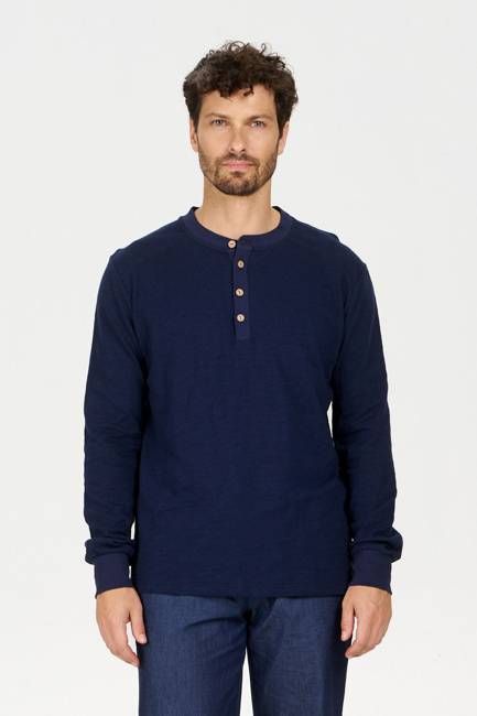 ARLO Organic Cotton Top - Navy