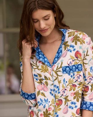 Pomme & Poire - Long PJ Set - Parchment