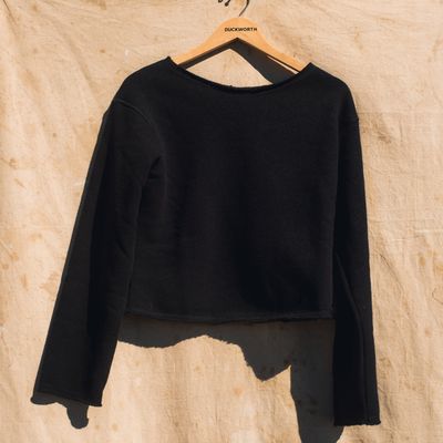 Women's Powder Cropped Crew