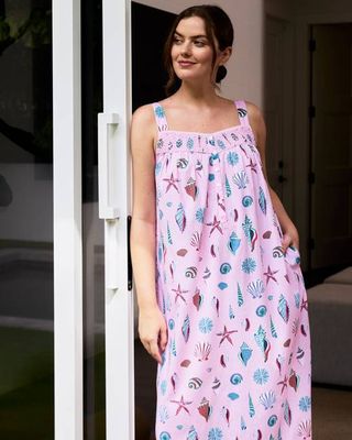 Beachcomber - Starlit Sky Nightgown - Pink Sand