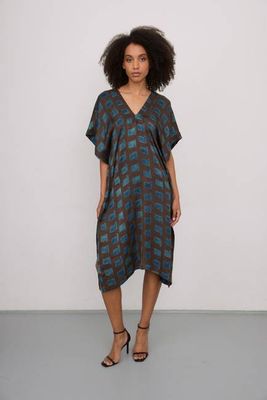 Kaftan aus Seide