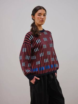 Bauhaus L/S Crew Sweater - Vector