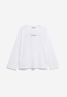 FIETAA SMILE LONGSLEEVE | white-pink mist