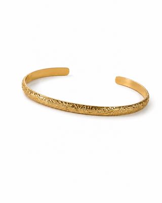 Filigree Gold Filled Floral Cuff