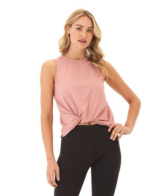 Rosita Luxe Jersey Muscle Tank