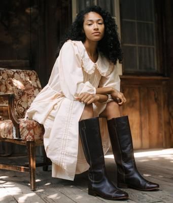 The Yoko Boot | Mahogany