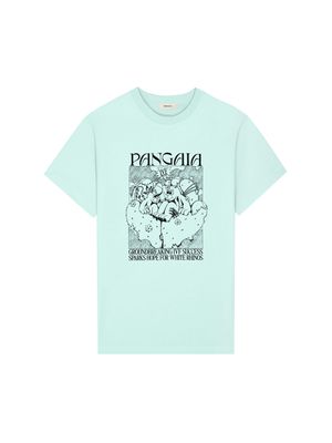 Archive Womens White Rhino Hope T-Shirt—reflect blue