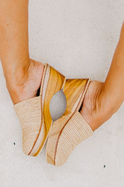 Mohya Women's Clogs Natural Beige