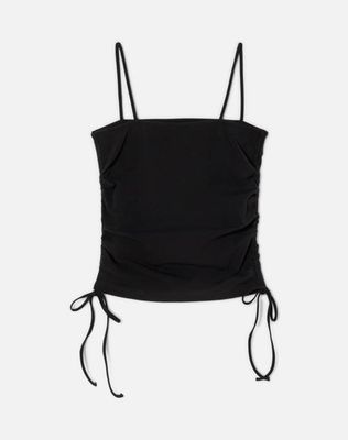 Scrunch Tube Tank - Black