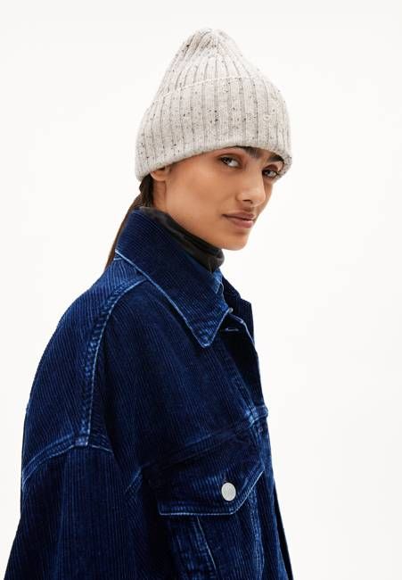 TAALEEN  TWEED | oatmilk-black