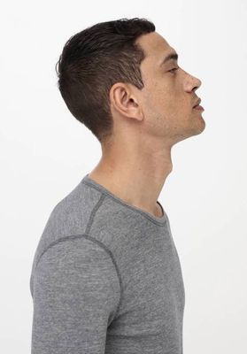 Merino long-sleeved shirt regular PURE FUNCTION with organic merino wool and silk