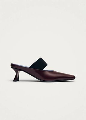 Lokahi Rift Burgundy Leather Pumps