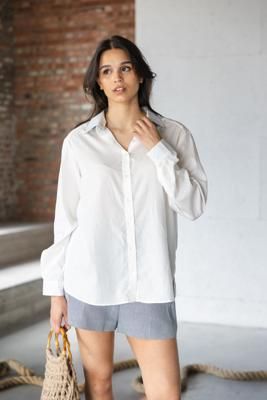 Pixie blouse Gauze cream