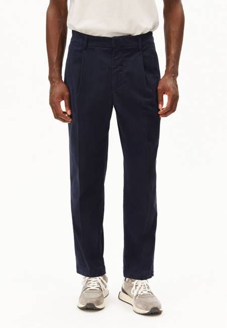 TAAMIR PLEATED CHINOS | night sky