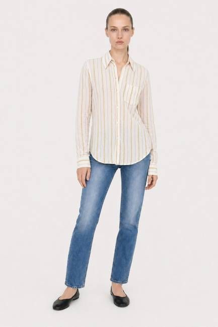 Seersucker Stripe Shirt