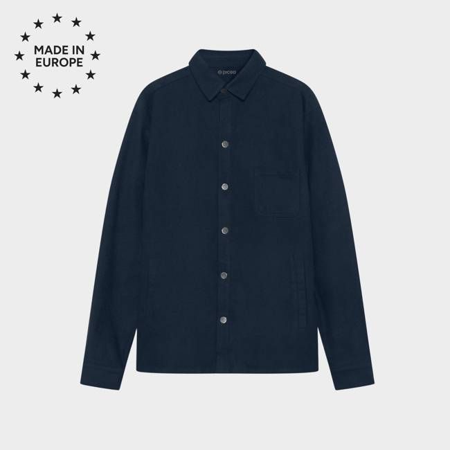 Flannel Jacket Navy