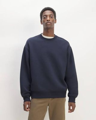 The ReTrack Crewneck Sweatshirt | Navy